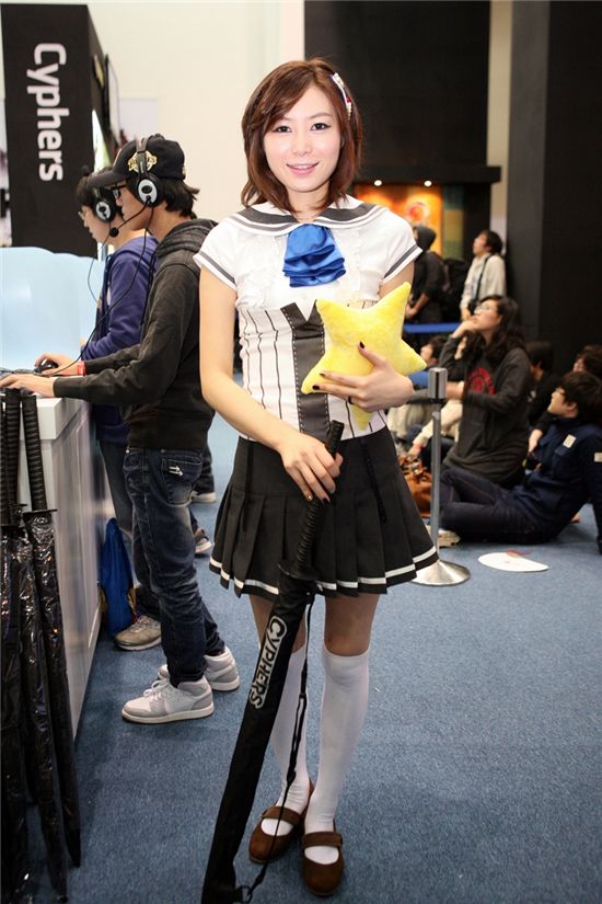 [지스타]사진으로 보는 '지스타 모델'