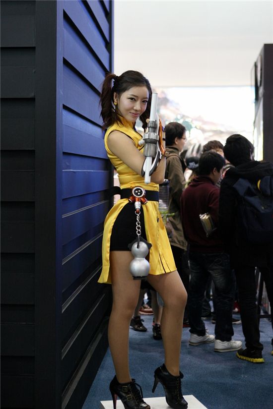 [지스타]사진으로 보는 '지스타 모델'