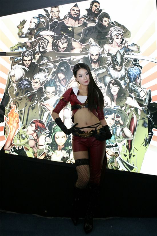 [지스타]사진으로 보는 '지스타 모델'