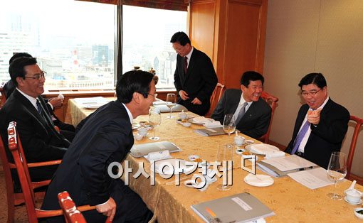 [포토] 신동규 회장, 임기중 마지막 이사회 소집