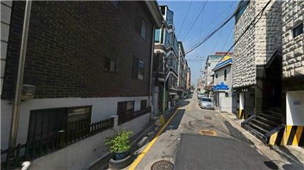 서울의 한 다세대주택 밀집 지역 모습