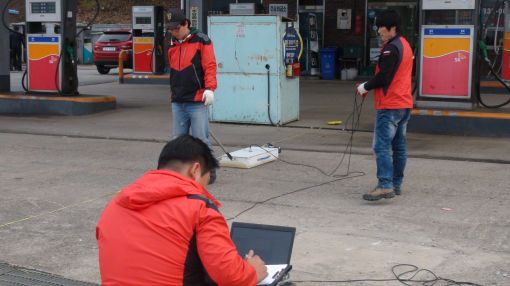 지하탐사레이더로 유사석유 비밀탱크 첫 적발