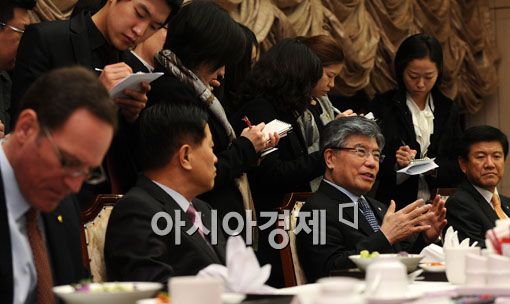 [포토] '금융협의회 참석한 김중수 총재'