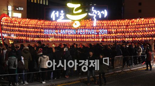 [포토] '서울 등 축제 마지막 날'