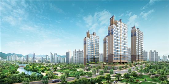 KCC건설, 부천시 스위첸 잔여세대 분양