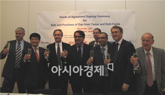 대우조선해양, 이스라엘 가스광구 개발사업 본격화