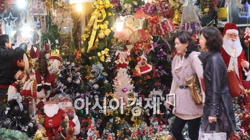 [포토] '벌써 성탄 분위기'