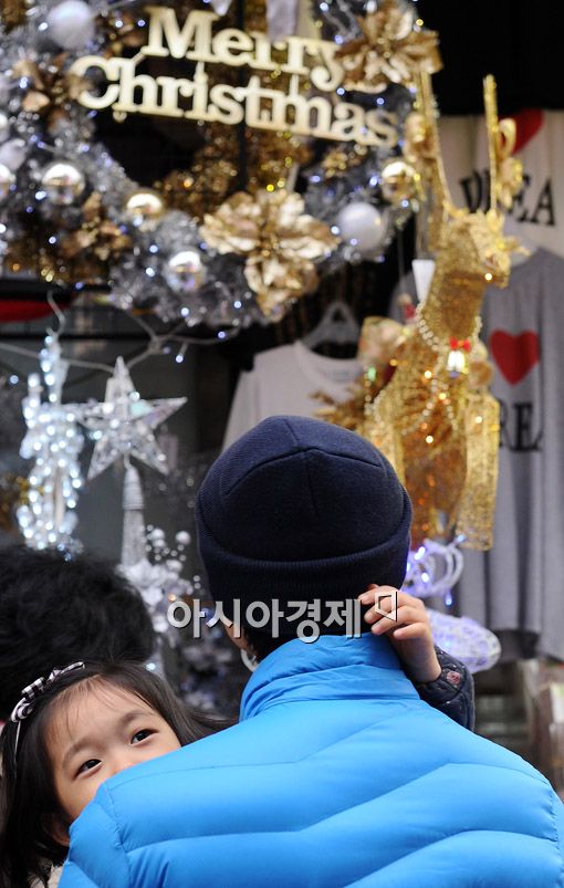 [포토] '성탄 기다리는 동심'