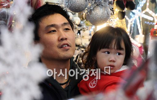 [포토] '성탄 즐기는 동심'