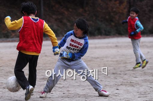 [포토] '추워도 놀아야지'