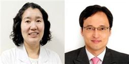 이은숙 교수(왼쪽), 한원식 부교수