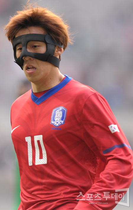 [포토] 김보경 '마스크 쓰고 나왔어요'