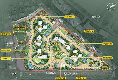 마포에 프라이버시를 먼저 생각한 아파트가 떴다