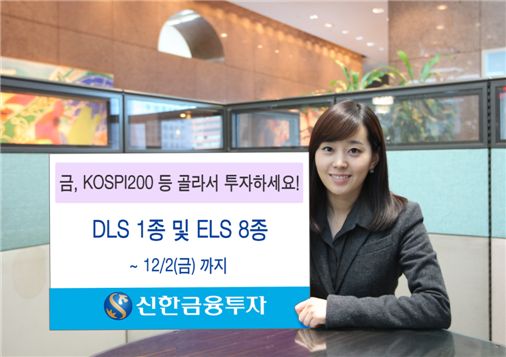 신한금융투자, DLS 1종 및 ELS 8종 판매