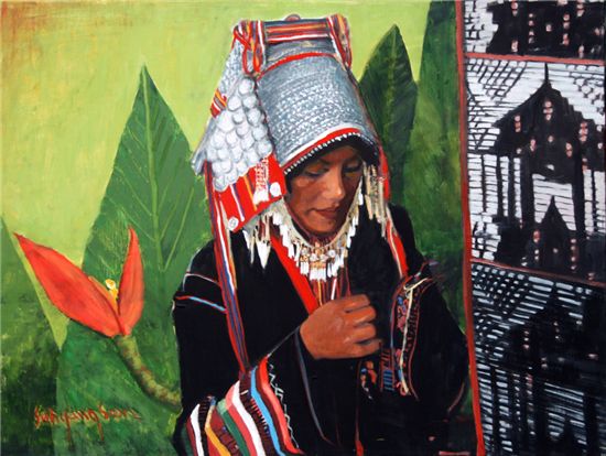 예탁결제원, 서양순 화백 특별전시회 열어 