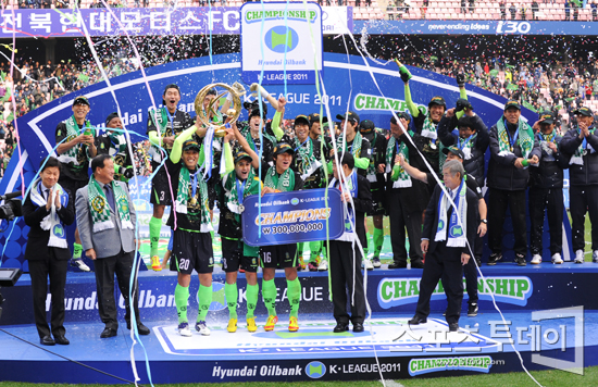 [포토] 전북 현대 '우리가 챔피언'