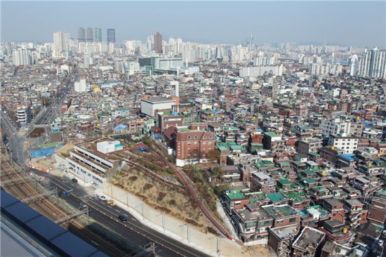 구로구, 옛 은일정보고 부지 공원 조성공사 마쳐 