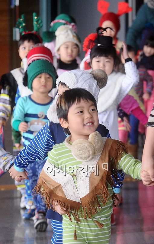 [포토] '내복으로 따뜻해지는 동심'