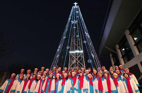 남북 '전방지역 성탄트리 점등' 신경전