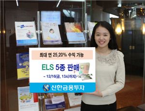 신한금융투자, 스텝다운형 등 ELS 5종 판매