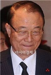 [포토] 최시중, '비통한 심경'