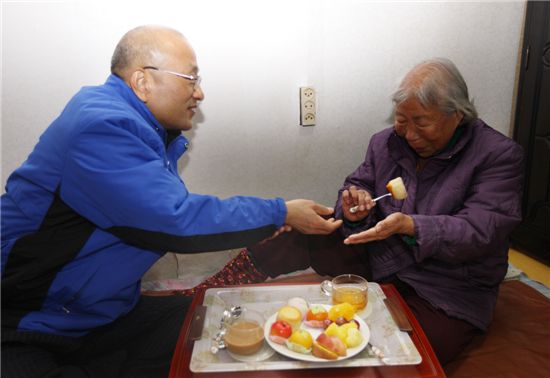 [포토]삼성의 '통 큰 기부', '뜨거운 봉사'