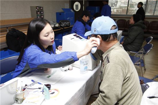 [포토]삼성의 '통 큰 기부', '뜨거운 봉사'