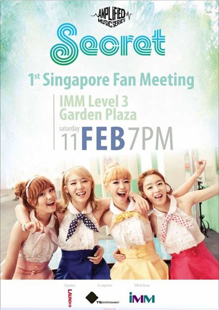 Secret to hold 1st fan meeting in Singapore in Feb 2012