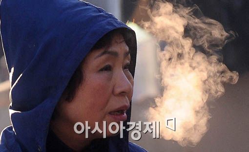 [포토] '너무 춥네'