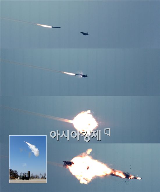 호크 대신할 최신예 지대공유도무기 '천궁' 개발