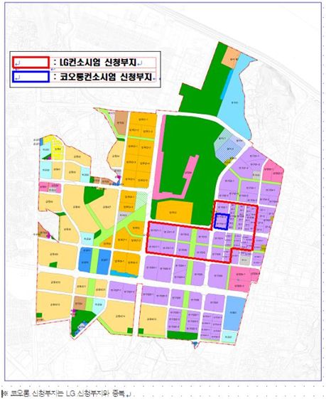 마곡산단 기업 분양신청에 'LG·코오롱' 접수