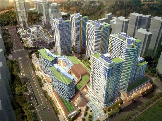 호반건설, 광교신도시 중심에 '호반베르디움' 분양