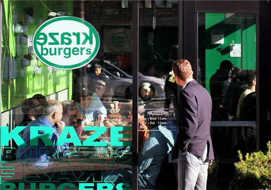 크라제버거, 美 '베데스다 1호점' 개장