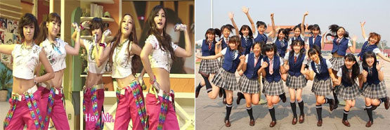 2011년 일본 가요계 결산, K-POP과 여자 아이돌 열풍