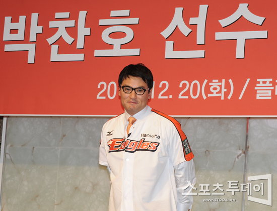 [포토] 박찬호 '나는 선수다!'