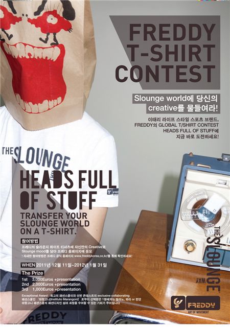 프레디- 티셔츠 콘테스트, 'Heads full of stuff'