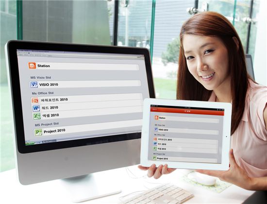 SKT, 클라우드로 태블릿PC에서 윈도 SW 지원 