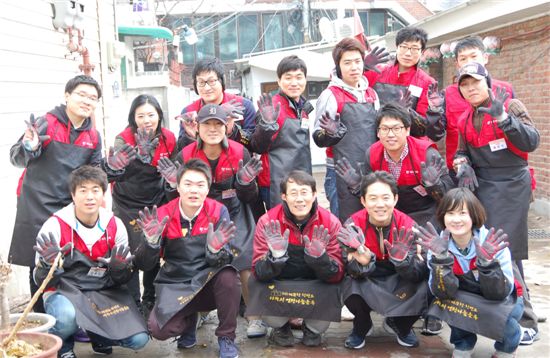 AJ렌터카, 연탄 나누며 연말 봉사 '활발'