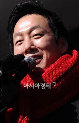 [포토] 정봉주 "울지 않겠습니다"