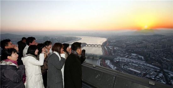 서울에서 맛보는 새해 일출은 여기가 짱이지