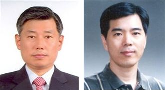 고영렬(左) 부사장, 정방언(右) 부사장