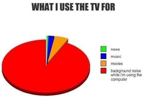 전세계 누리꾼이 공감한 "TV의 용도는?"