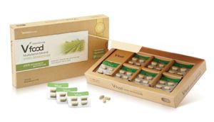 야쿠르트 "브이푸드 멀티비타민 미네랄 할인 받으세요" 