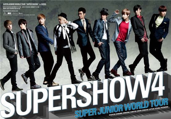 Super Junior to hold extra show for "SUPER SHOW 4" in Singapore next month