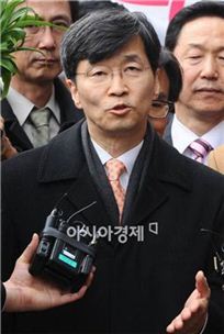 [포토] 곽노현 "대가성 인정 못해…항소 할 것" 