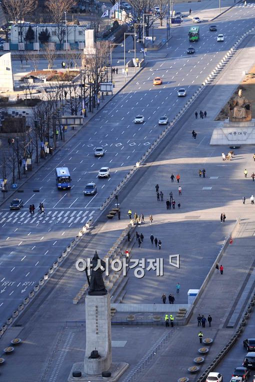 [포토] 한산한 도로