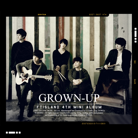 FT아일랜드, 미니앨범 < GROWN-UP >발매 