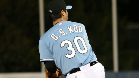 구대성, 공 11개로 호주프로야구 PO 1차전 세이브