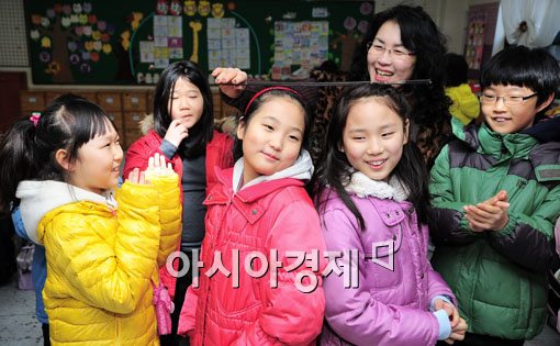 [포토] "누구 키가 더 자랐나~"