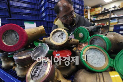 [포토] 계량기 동파 잇달아
